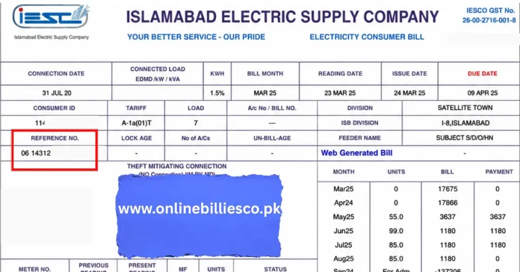 Check IESCO Bill Online 2026 - IESCO Bill Guide